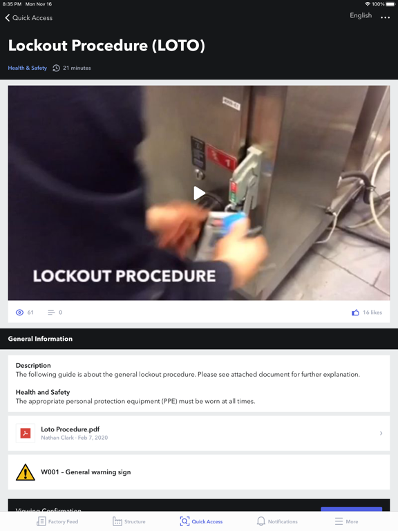 Screenshot #5 pour AVEVA Teamwork