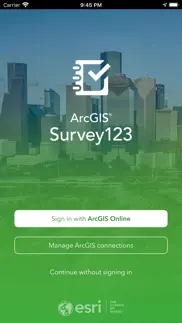 arcgis survey123 iphone screenshot 1