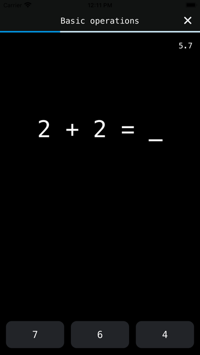 Screenshot #2 pour Minimal Math Games
