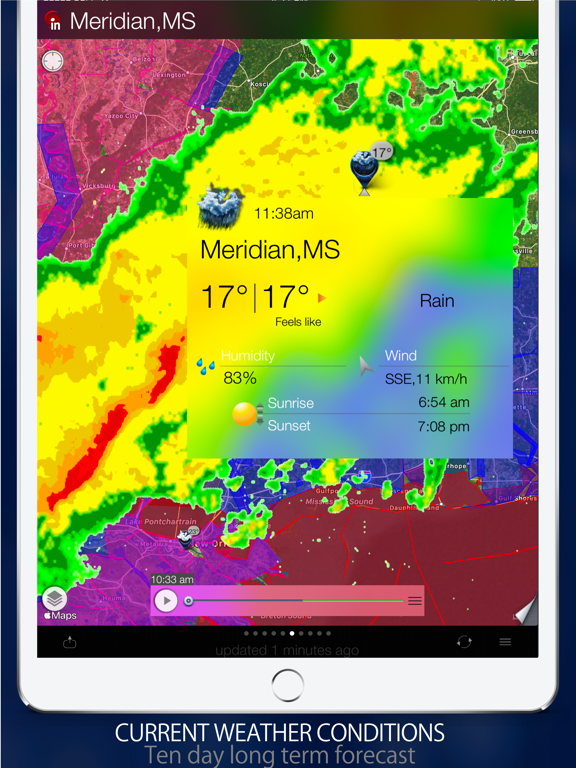 Screenshot #5 pour Radar MAX Future Weather Radar