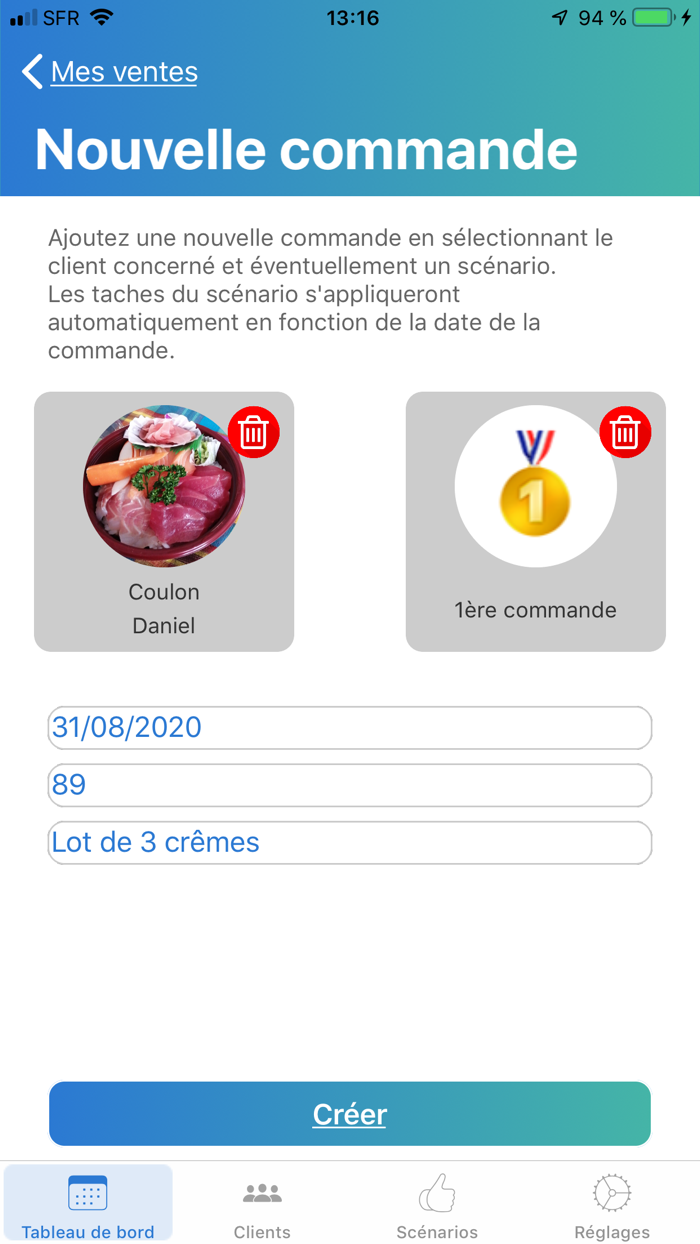 YiiP - Le suivi client