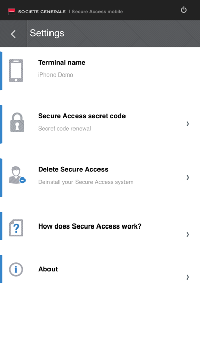 Secure Access for Corporate Screenshot