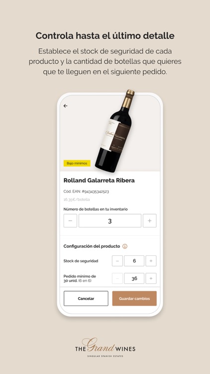 TheGrandWines Carta de Vinos