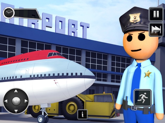 Screenshot #5 pour My Stickman Security Airport