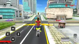 Game screenshot Modern Flying Bike Taxi apk