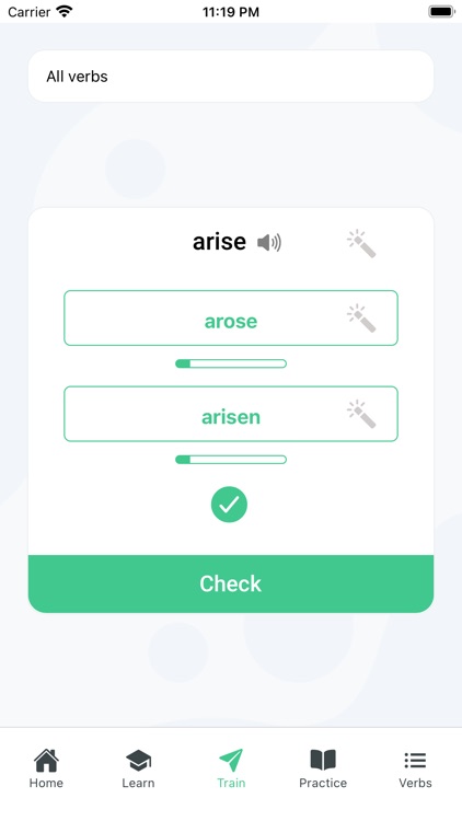 Irregular Verbs Eng screenshot-3