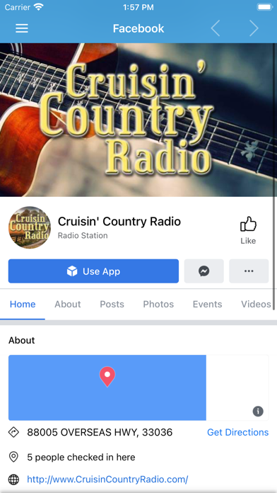 Cruisin Country Radio Screenshot