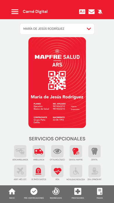 MAPFRE Salud ARS Screenshot