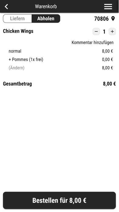 Royal Pizza Kornwestheim Screenshot