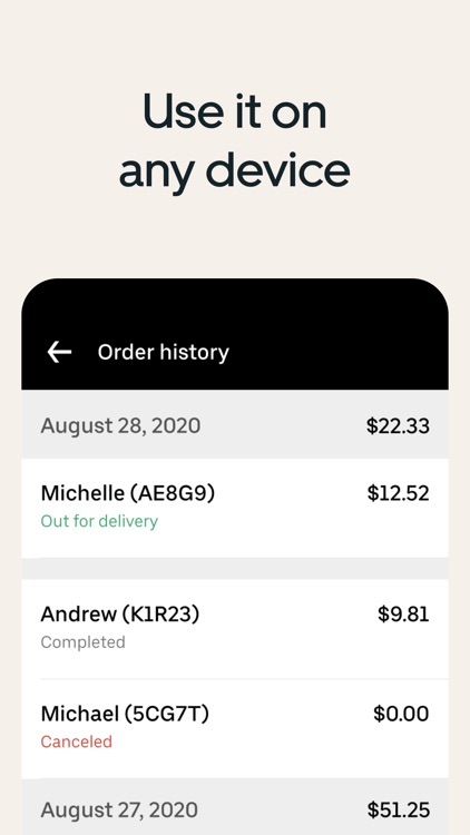 Uber Eats Orders screenshot-3