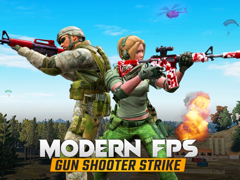 Modern Fps Gun Shooter Strike screenshot 10
