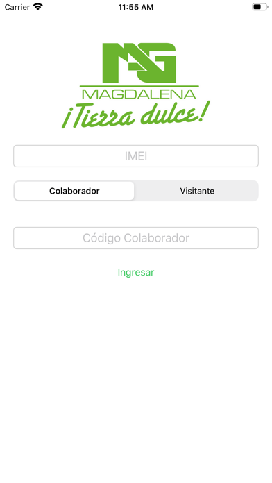 MAG Registro Screenshot