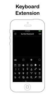 symbol keyboard for message iphone screenshot 1