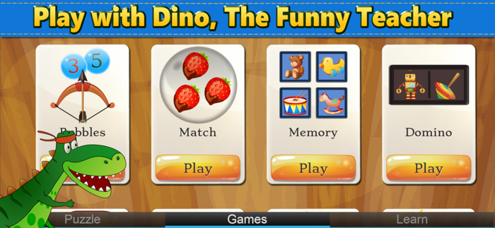 Dino Puzzle Kid Dinosaur Games