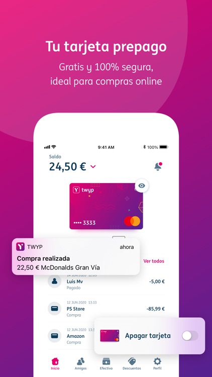 Twyp - Tu dinero en tu móvil