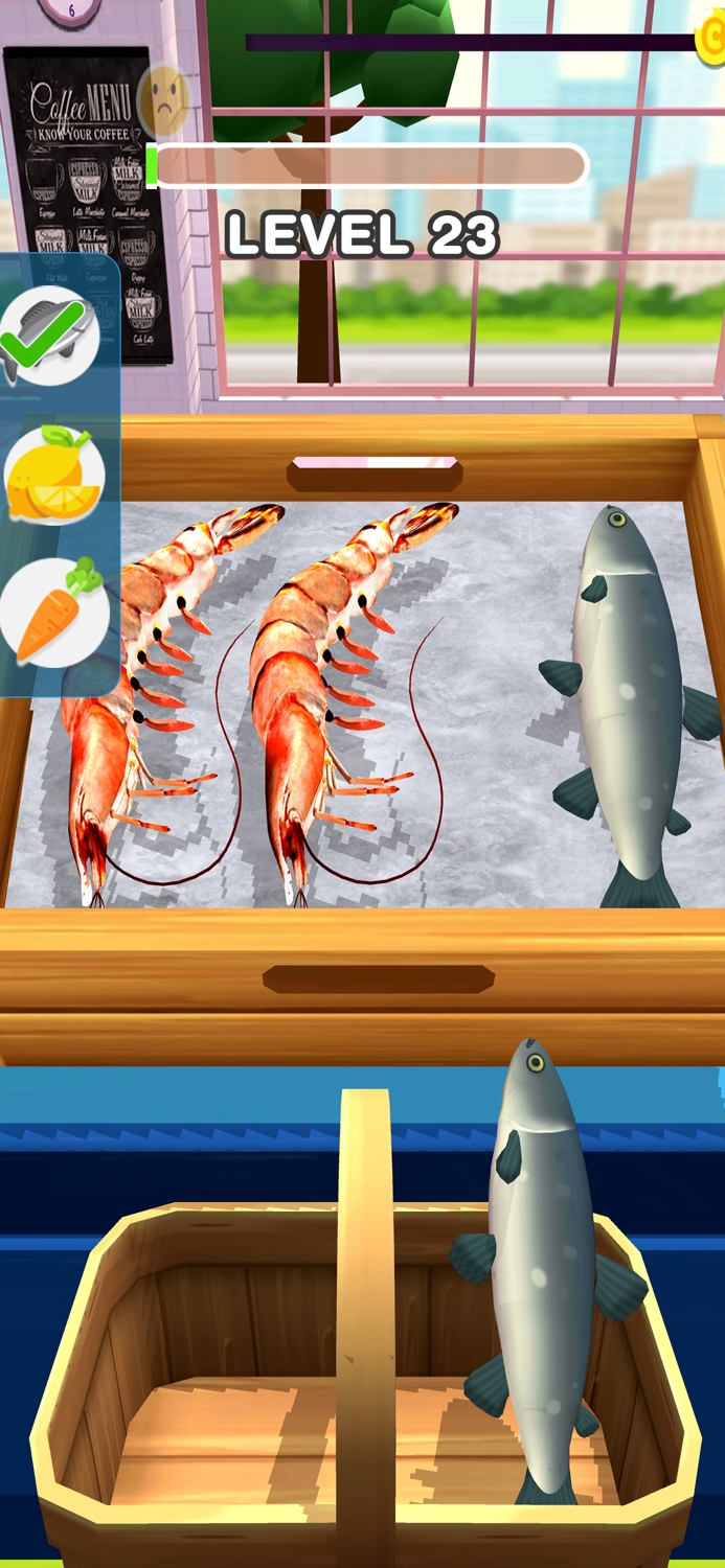 Fish Cutting 3D