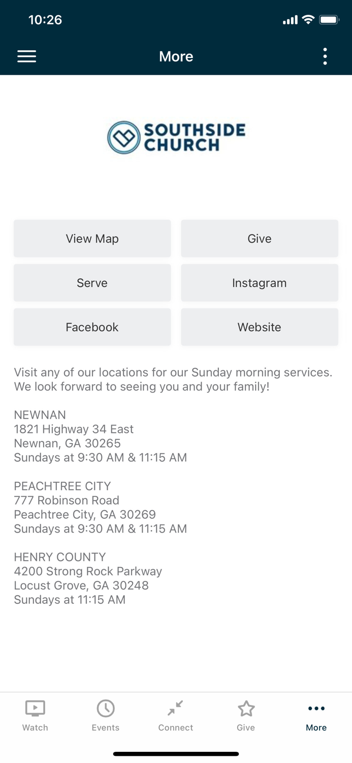 Southside Church Georgia