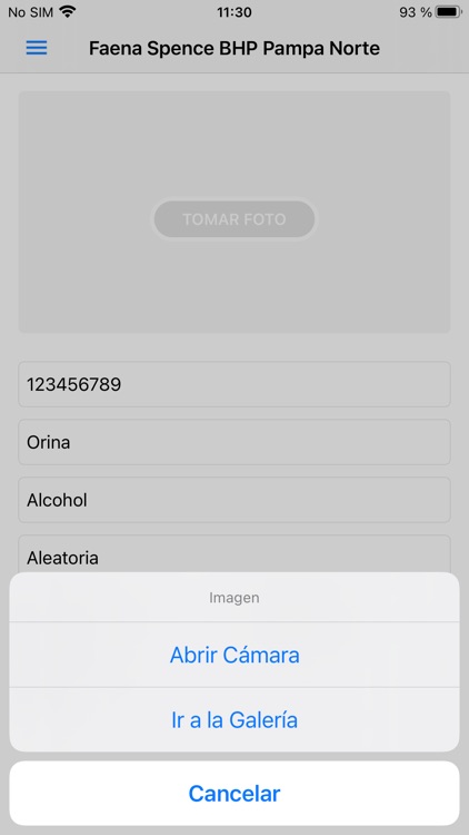 OCCU testing screenshot-4
