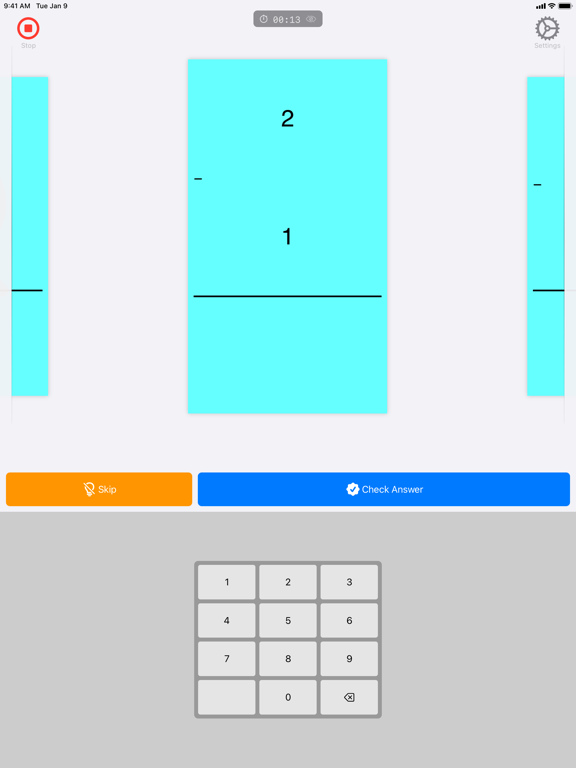 FlashToPass - Math Flash Cards screenshot 2