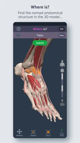 Game screenshot Primal's 3D Human Anatomy Quiz apk