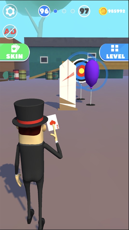 #1. Card Throwing! (iOS) 由: BIGDOG GAMES