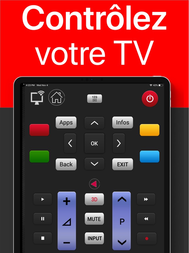 LGeeTéléc Télécommande LG TV dans l'App Store