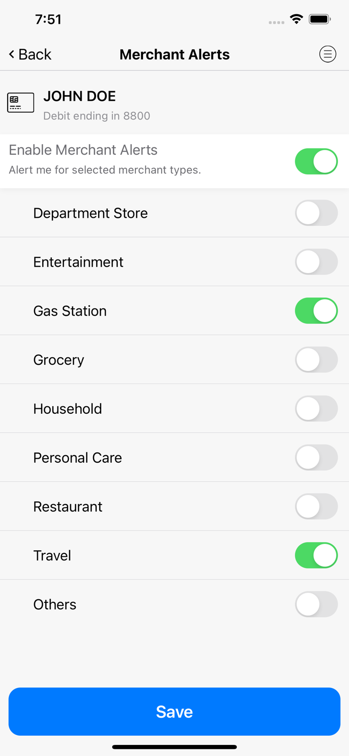 Mutual CU SAMcards Manager