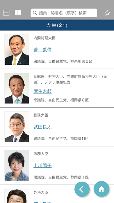 国会議員要覧 令和2年11月版のおすすめ画像3