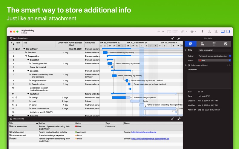 merlin project express - gantt iphone screenshot 3