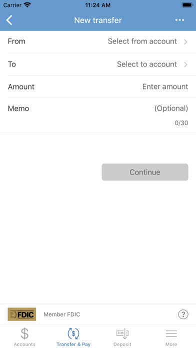 Iowa State Bank Mobile Banking Screenshot