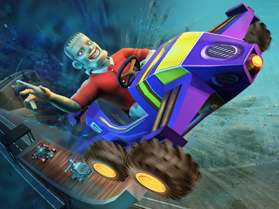 Screenshot #4 pour Street Monster Kart Race Rush