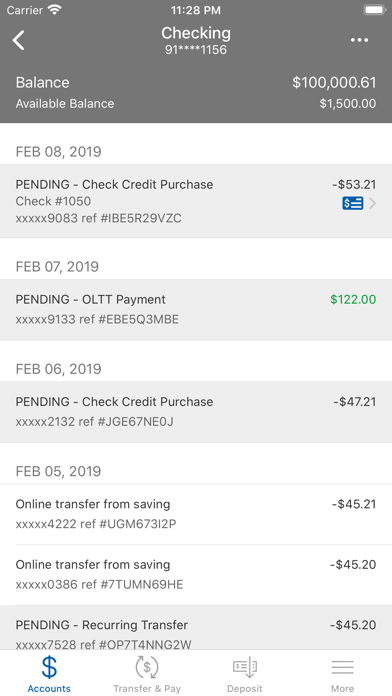 Farmers Bank of Milton Screenshot