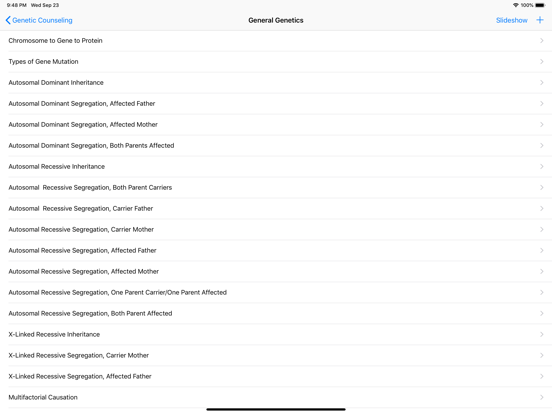 Screenshot #5 pour Genetic Counseling Aids