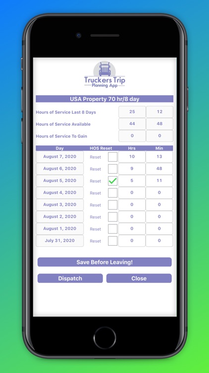 ETA PTA Calculator Solo screenshot-4