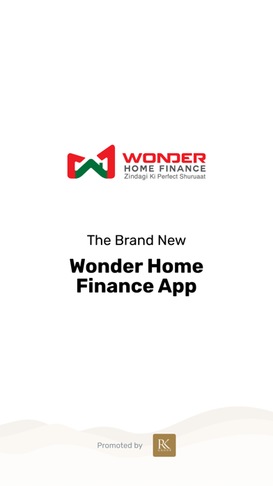 Wonder Home Finance Screenshot