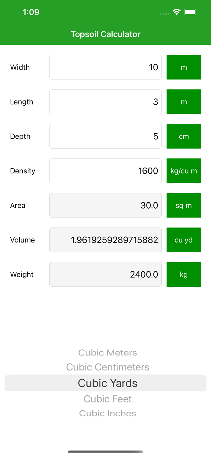 Topsoil Calculator Pro