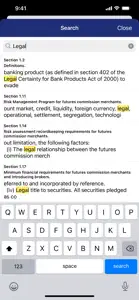 CFR 17 by PocketLaw screenshot #4 for iPhone