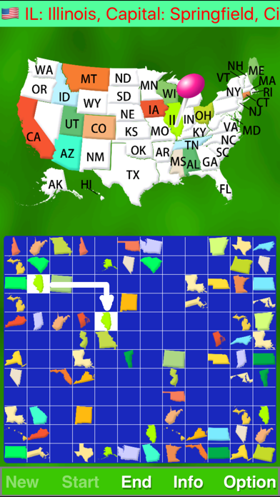 Map Solitaire screenshot 5