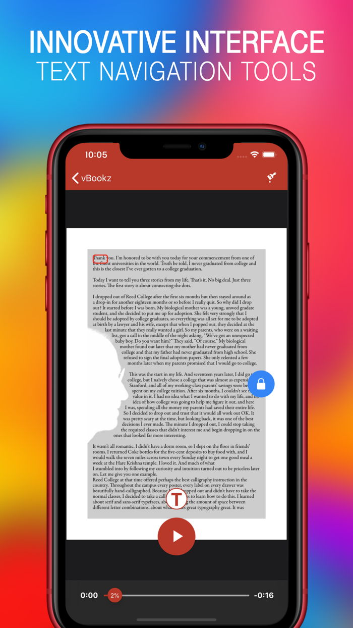 vBookz PDF Voice Reader
