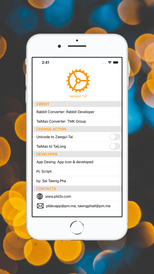 #3. PL Converter (iOS) 由: Sai Tawng Pha