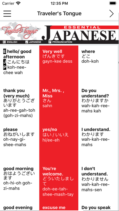 Essential Japanese Screenshot