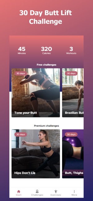 30 Day Butt Lift Challenge截图