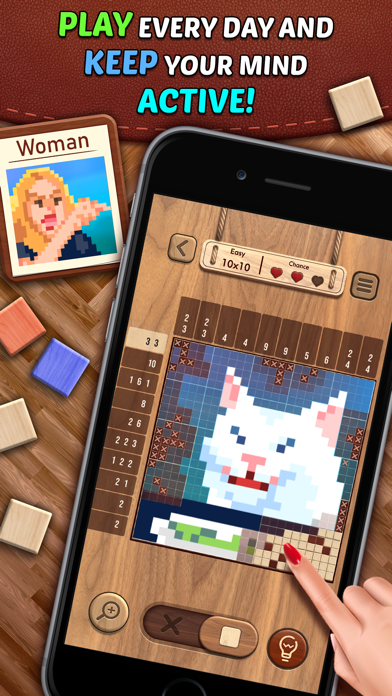 Nonogram* : Wood Picture Cross Screenshot