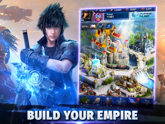 Final Fantasy XV: A New Empire iPad app afbeelding 4