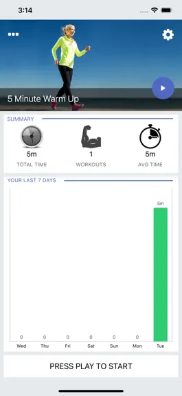 Game screenshot 5 Minute WARM UP Pre-Workout mod apk