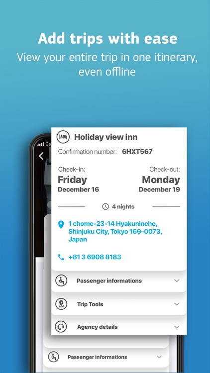 CheckMyTrip – Travel Itinerary