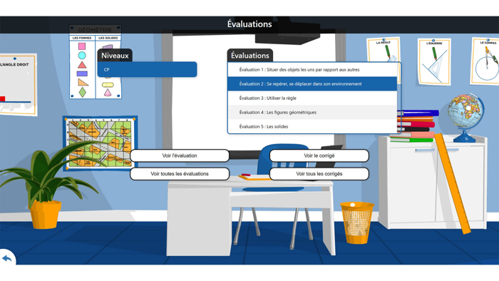 Leçons interactives-Géométrie
