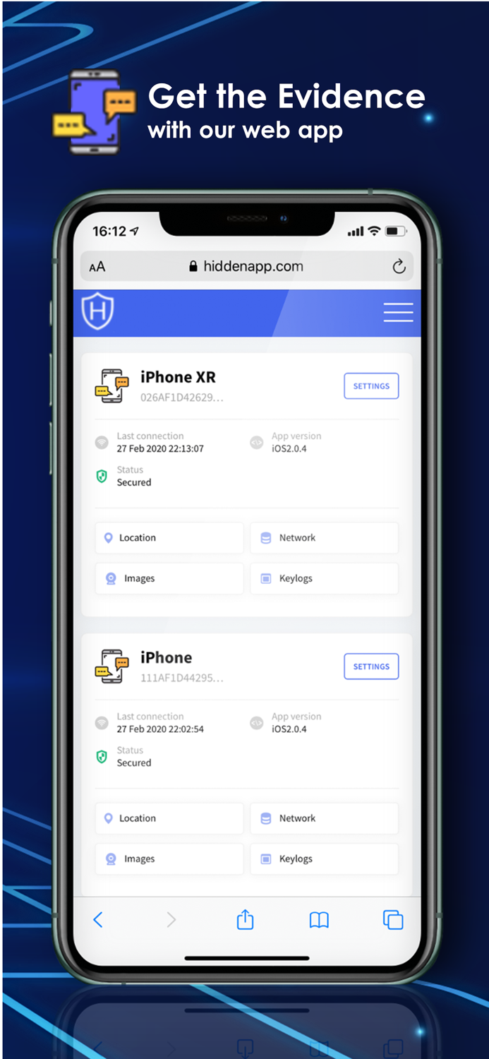 HiddenApp Find My Device App