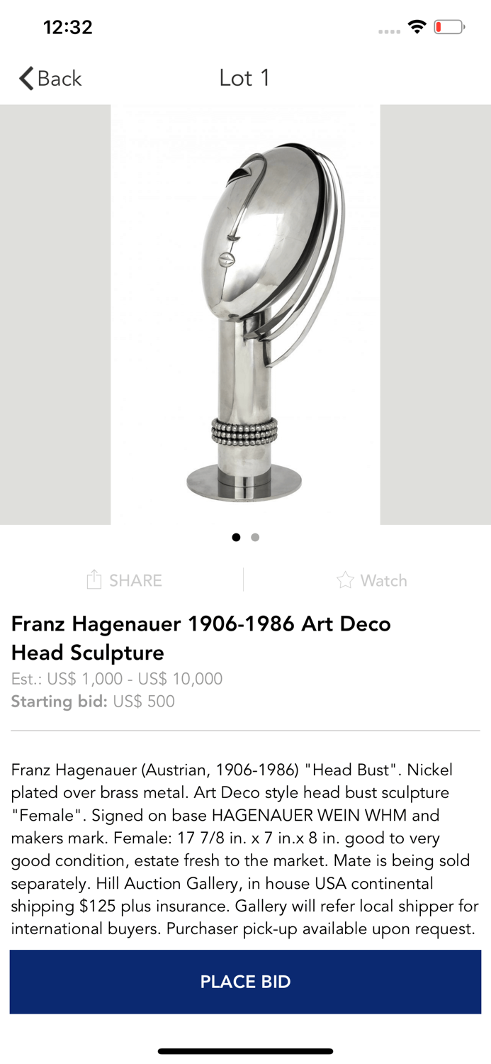 Hill Auction Gallery