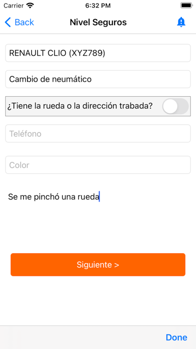 Nivel Seguros Movil Screenshot